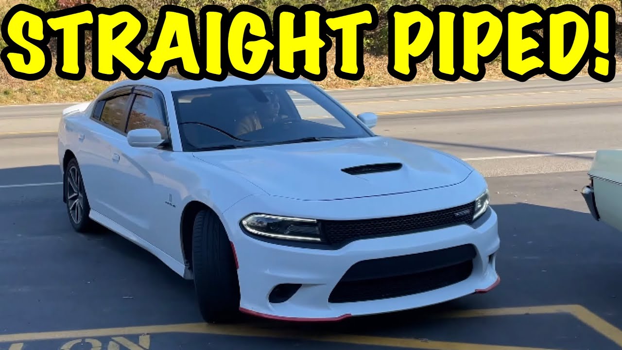 We Straight Piped a 2021 Dodge Charger R/T 5.7L HEMI!