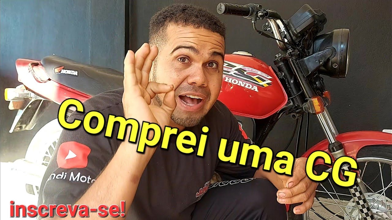 Comprei uma CG125 97 gostei muito por esses motivos
