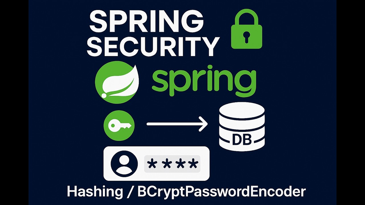 Spring Security (3). BCryptPasswordEncoder/Hasing