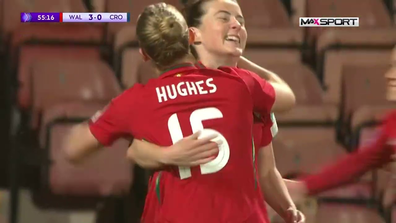 WALES (Ž) vs HRVATSKA (Ž) 4:0 (1. kolo, kvalifikacije za Europsko prvenstvo za žene)