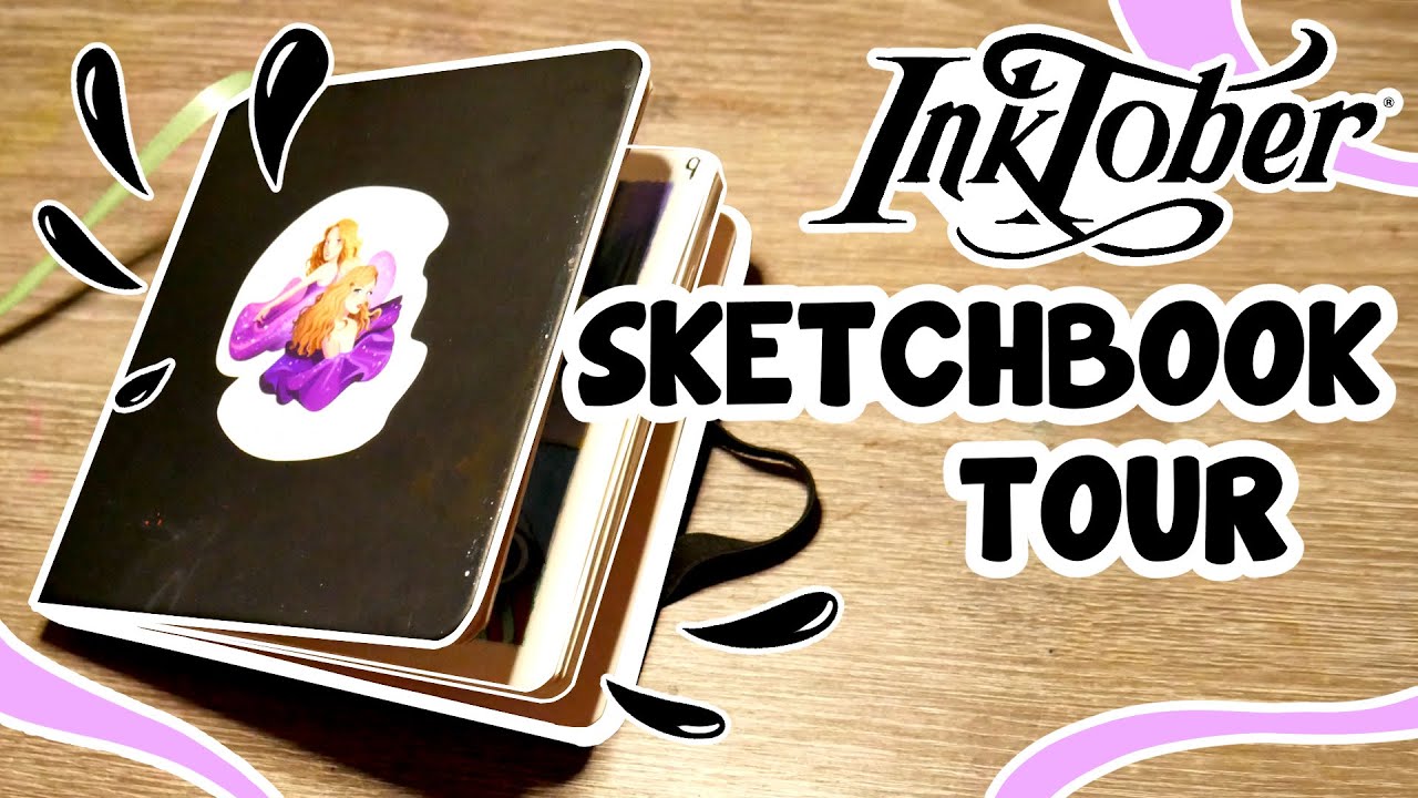 INKTOBER 2023 SKETCHBOOK TOUR || Zoe Marriner Art
