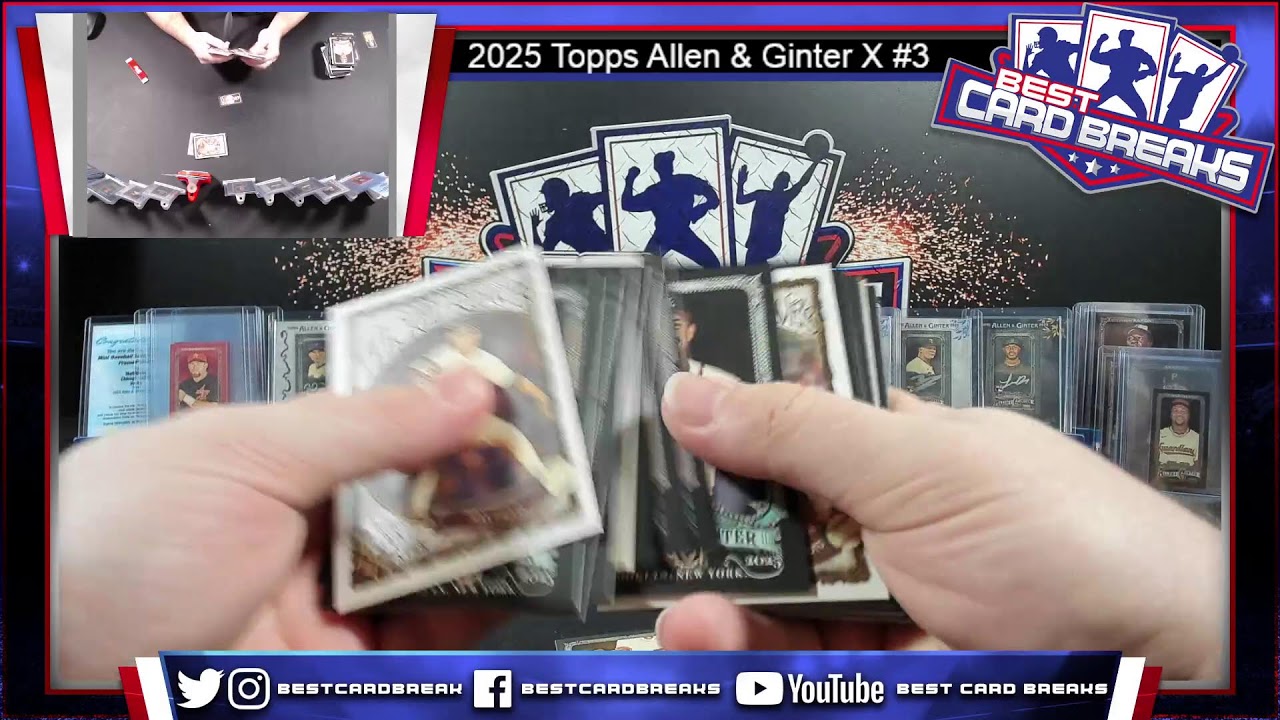 2025 Topps Allen & Ginter X #3 - 12 Box Case Pick Your Team- 1/22/26