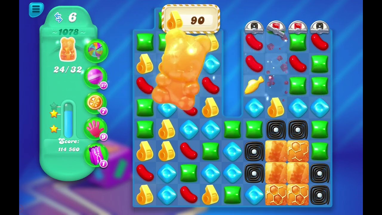 Candy Crush Soda Saga Levels 1076 to 1079
