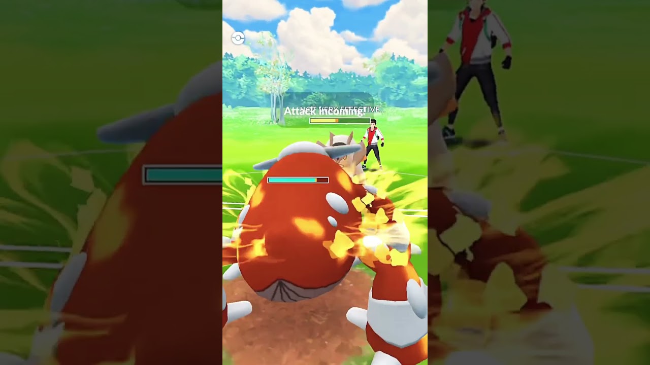 Heatran V/S Terrakion PVP Legendary Battle in #pokemongo