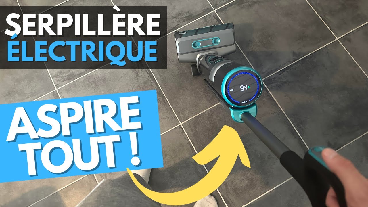 Je teste ce balai serpillère électrique (et je suis bluffé !)