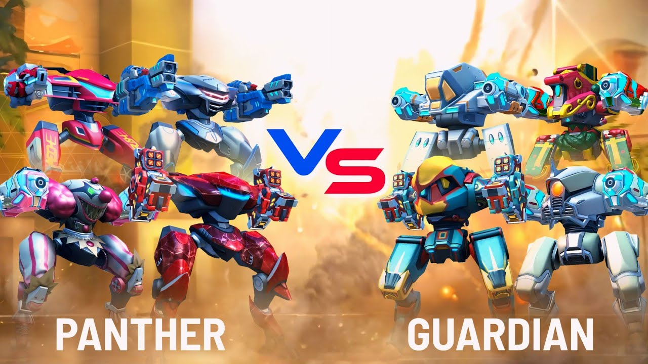 Panther vs Guardian - Custom - Mech Arena