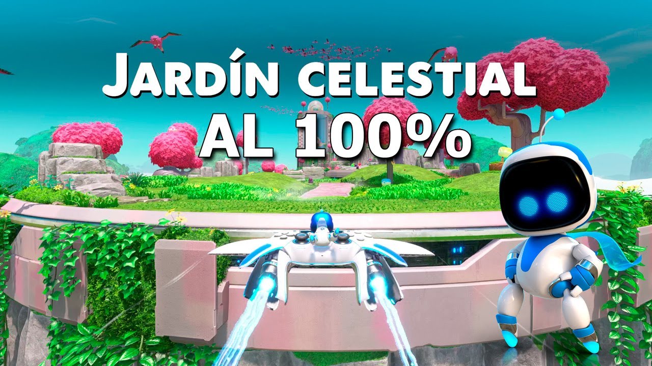 Astro Bot 100% Jard&iacute;n Celestial - Todos los Bots y Piezas de Puzzle