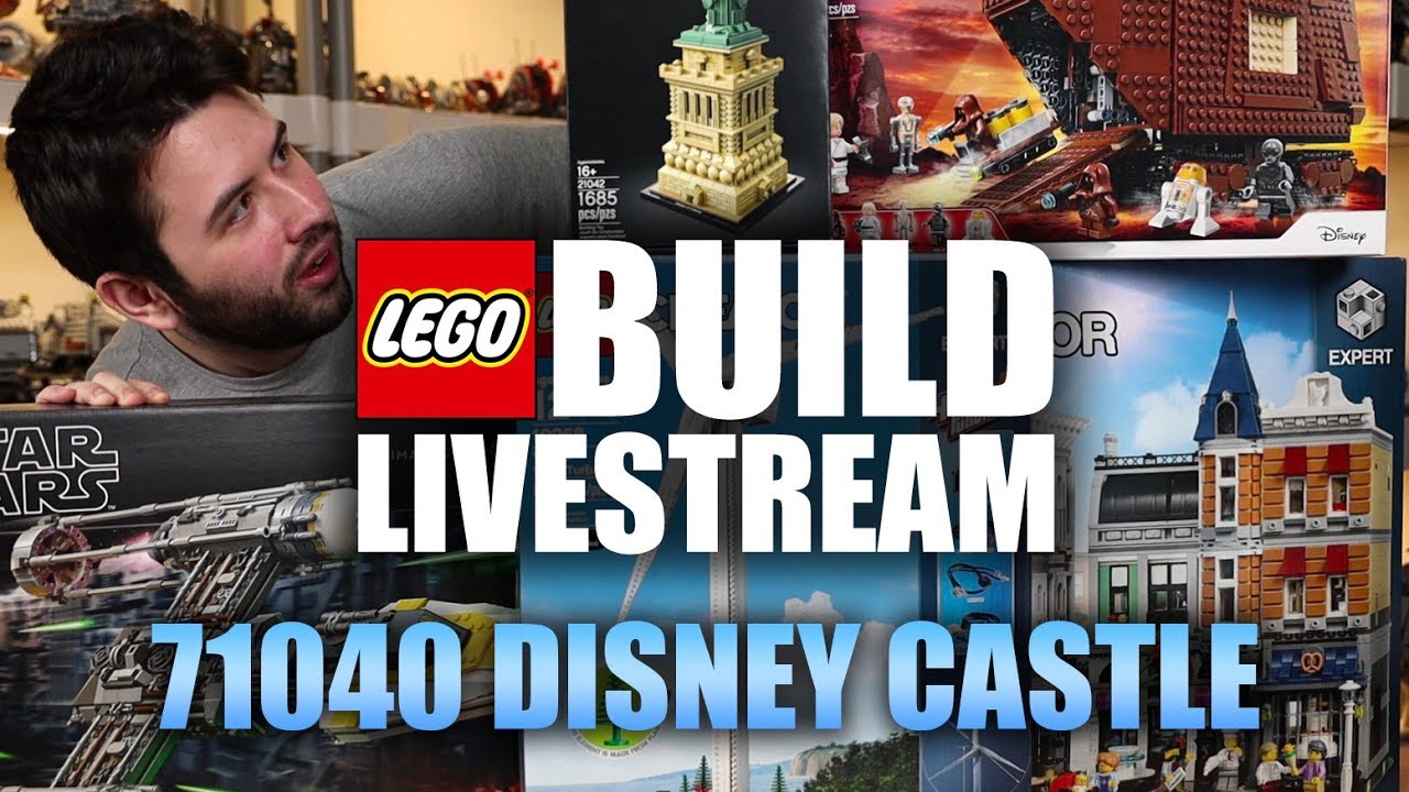 LEGO Disney Castle LIVE Building  (Ep 13)
