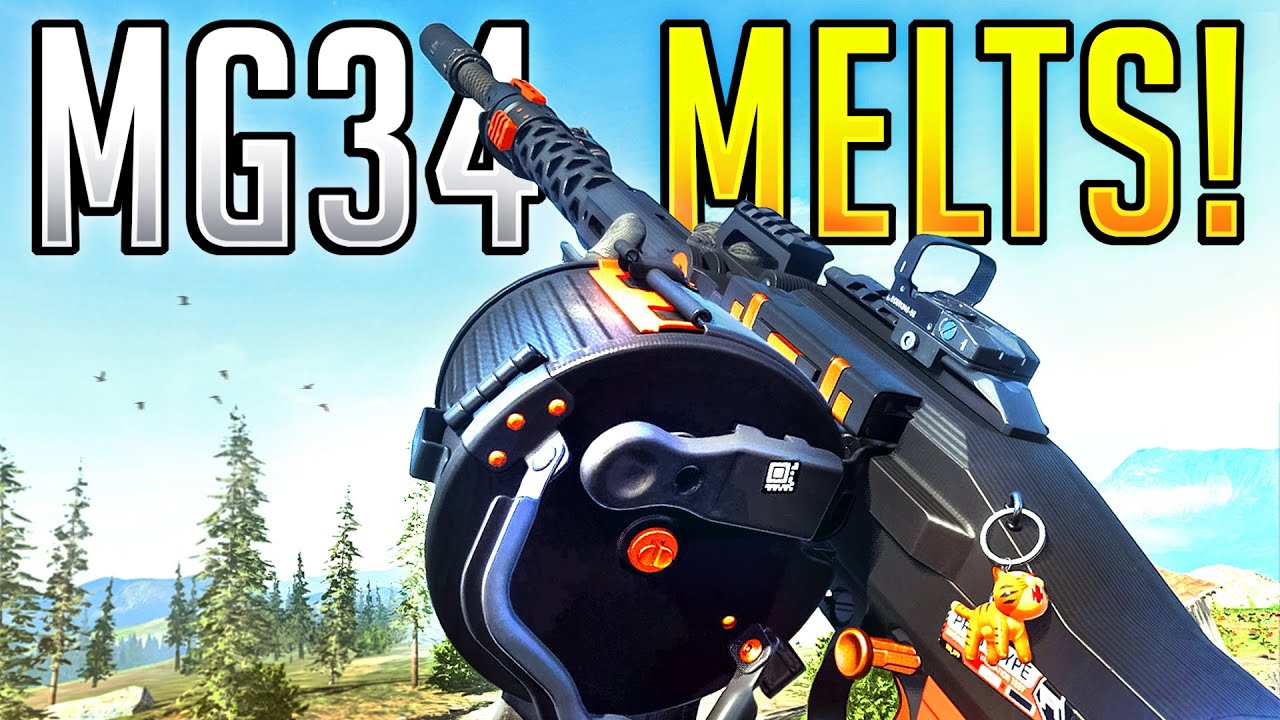 You should try the MG34 in Warzone.. IT MELTS EVERYONE!