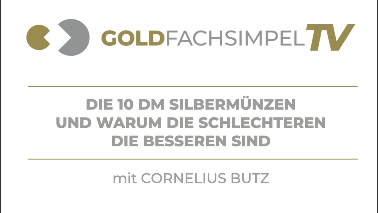 Die 10 DM Silbermünze und warum die schlechteren die besseren sind