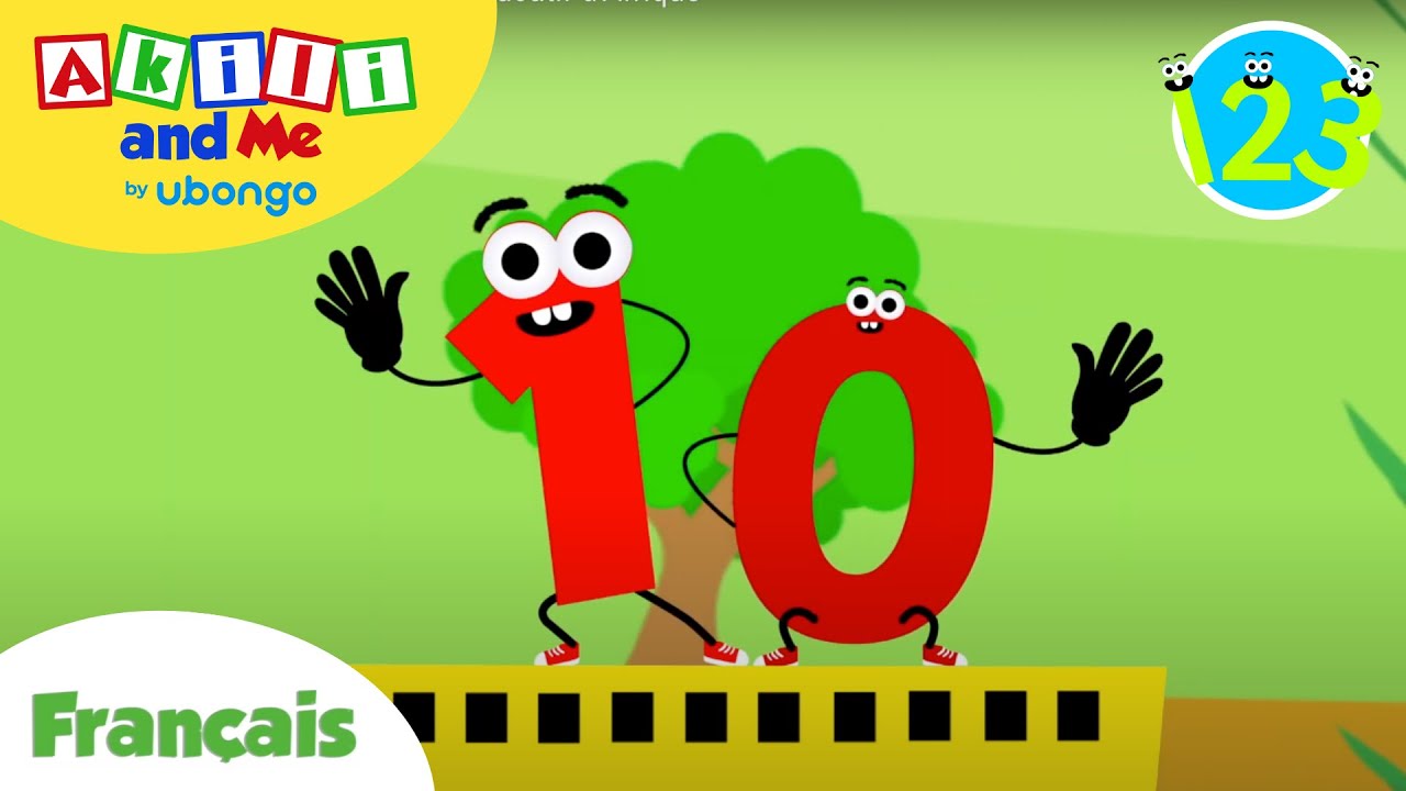 Compter de 1 &agrave; 10 | Dessin anim&eacute; &eacute;ducatif pour les enfants