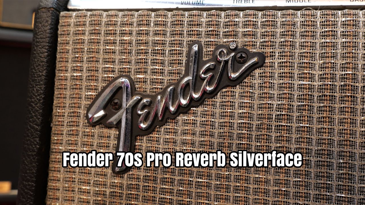 Fender 70s Pro Reverb Silverface Mastervol | #secondhandmusicland
