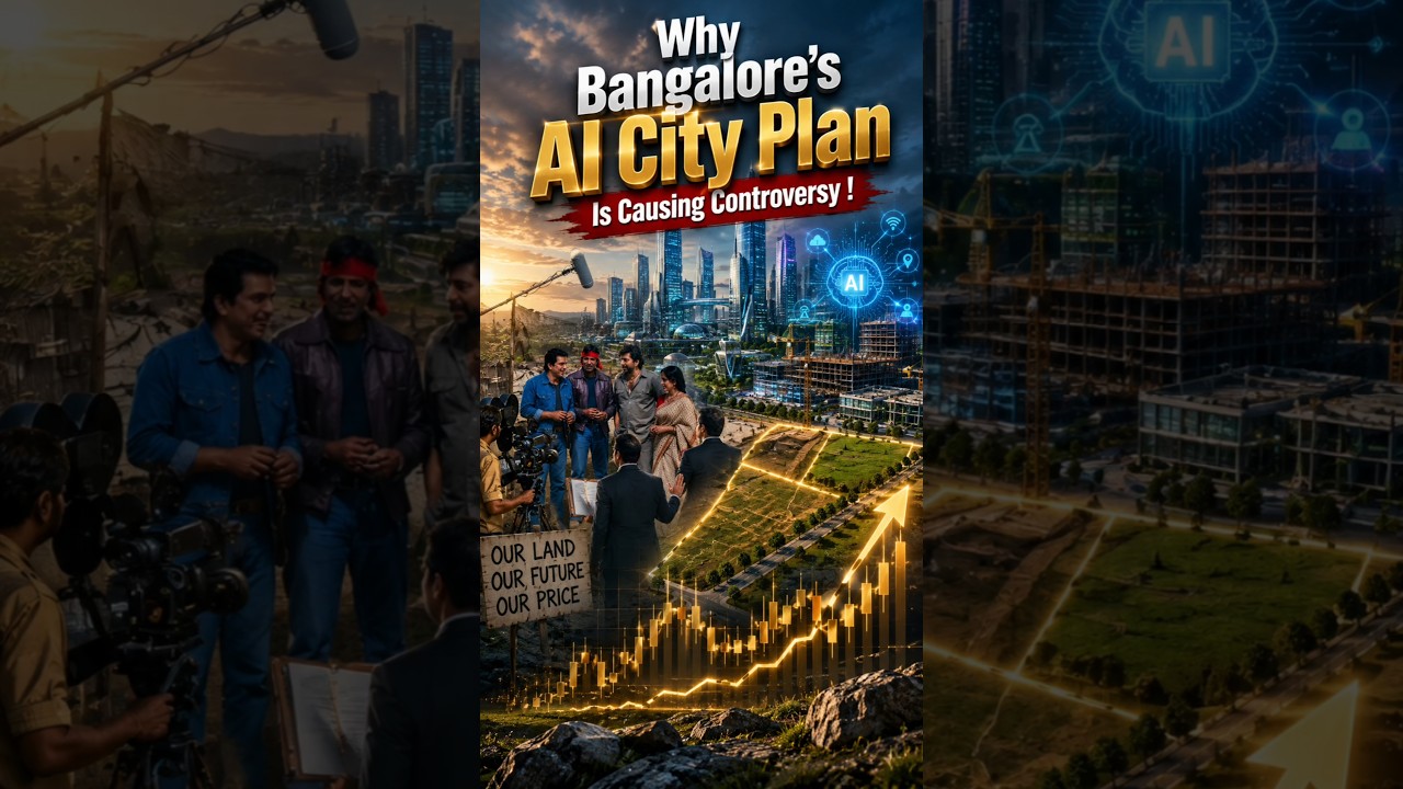 Why Bangalore's AI City Plan Is Causing Controversy by JD Homes #ManagedFarmlandsnearBangalore