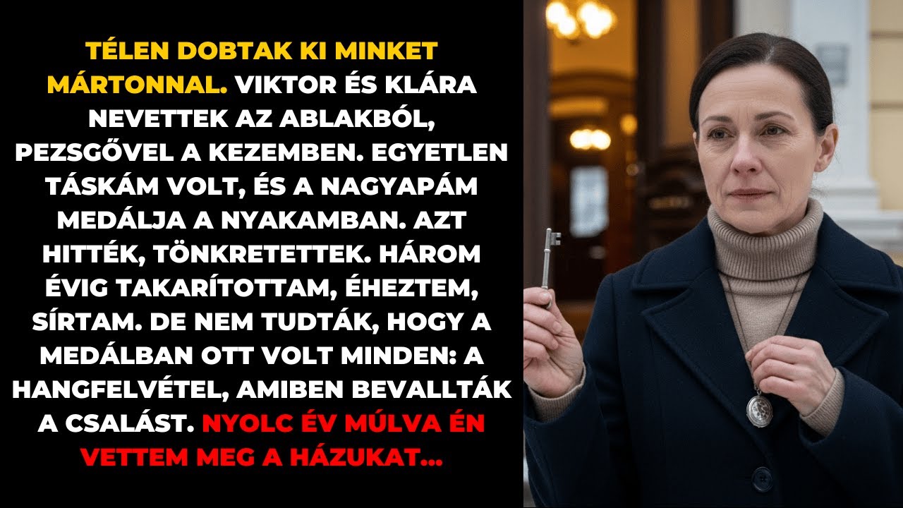 Télen raktak ki a gyerekkel. Nem tudták, hogy a jelzáloghitelüket én vettem meg