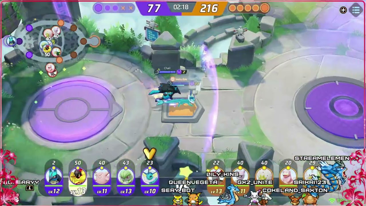 Pokemon Unite Lotus League Outlaws vs Experimental