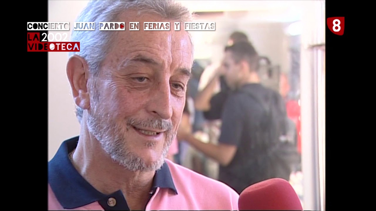La videoteca,  entrevista y concierto de Juan Pardo en el año 2002