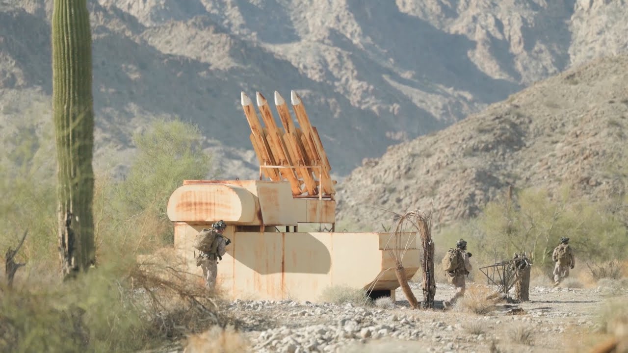 U.S. Marines Raid a Missile Site Hidden in the Arizona Desert during RUT
