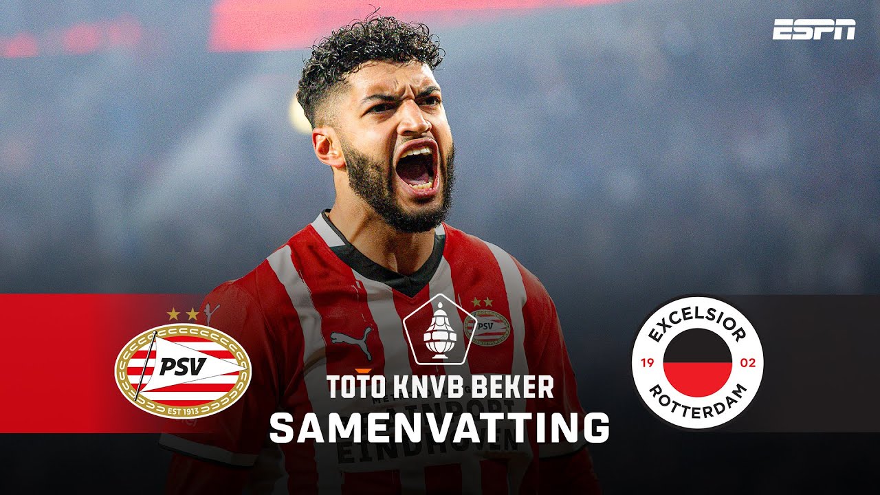 😱 KRANKZINNIGE WEDSTRIJD met 9️⃣ DOELPUNTEN en HEERLIJK SLOT 🔒🔥 | Samenvatting PSV - Excelsior