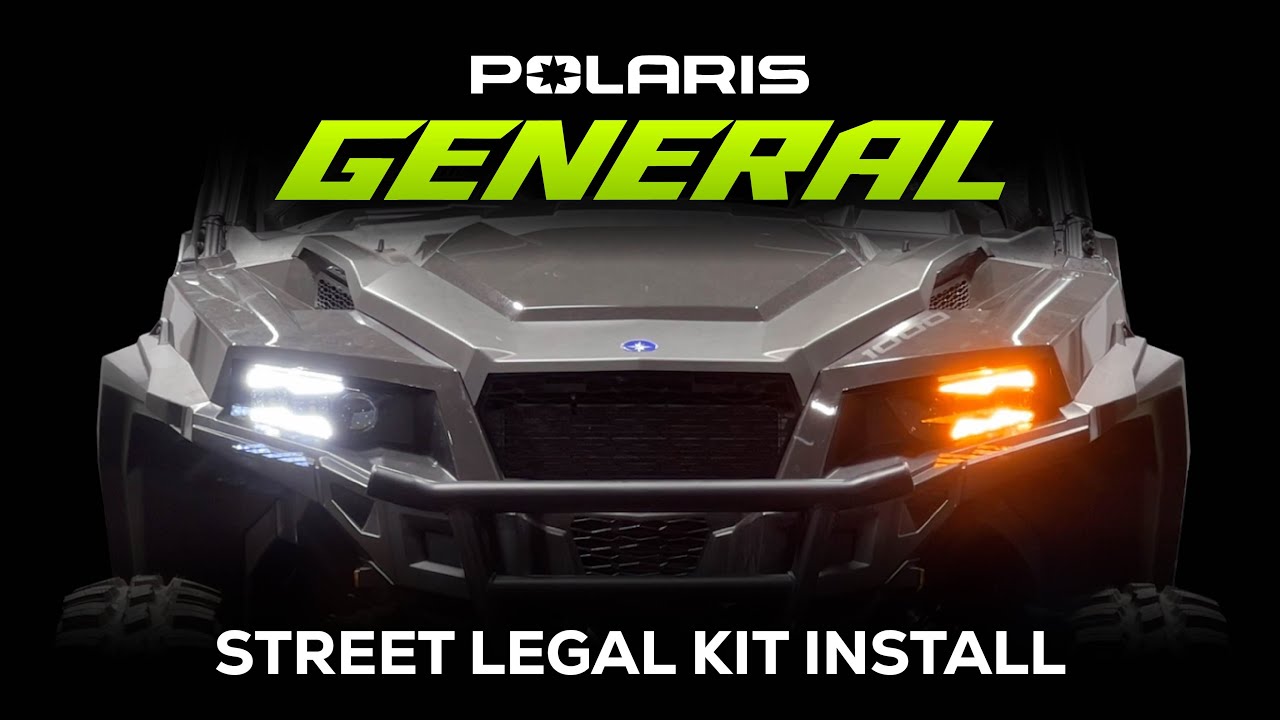 Polaris General - Street Legal Kit Install | WD ELECTRONICS