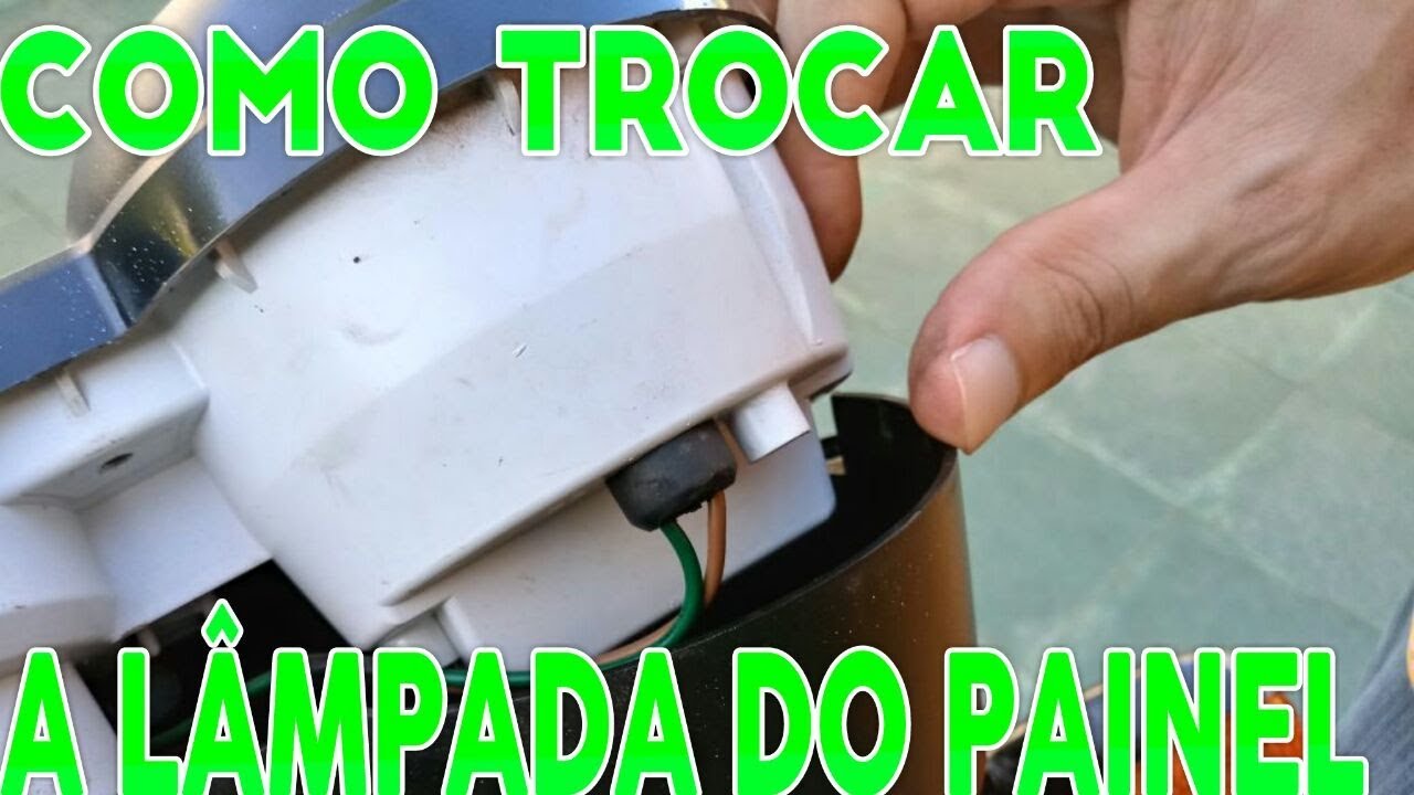 CG FAN 125 - como trocar lampada do painel da moto part 1/2
