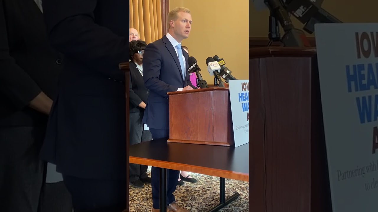 Iowa Democratic Reps. Elinor Levin and Austin Baeth talk about improving Iowa's water quality