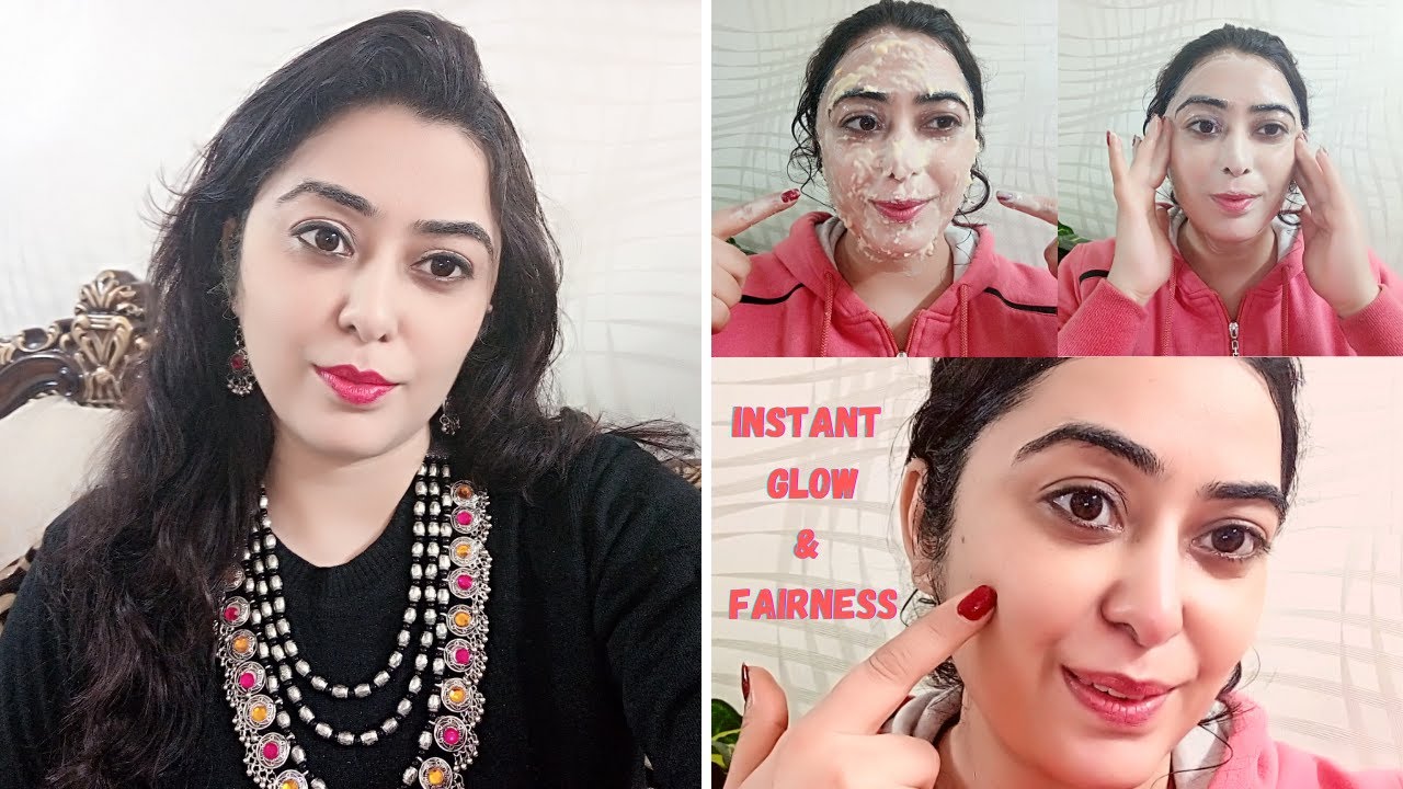 गेहूँ के आटे से करे Facial,  Skin का Glow 1000 गुना बढ़ेगा No #dryskin No #wrinkles only #glassskin
