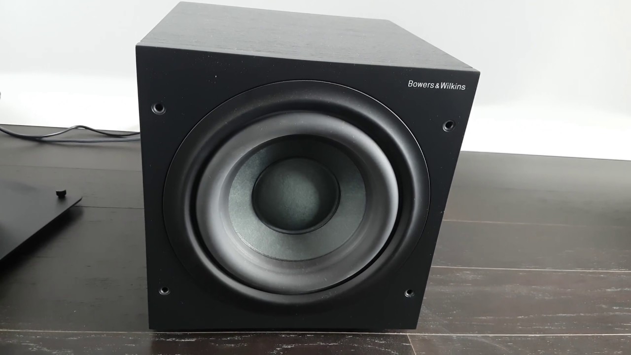 B&W ASW608 Subwoofer Demo