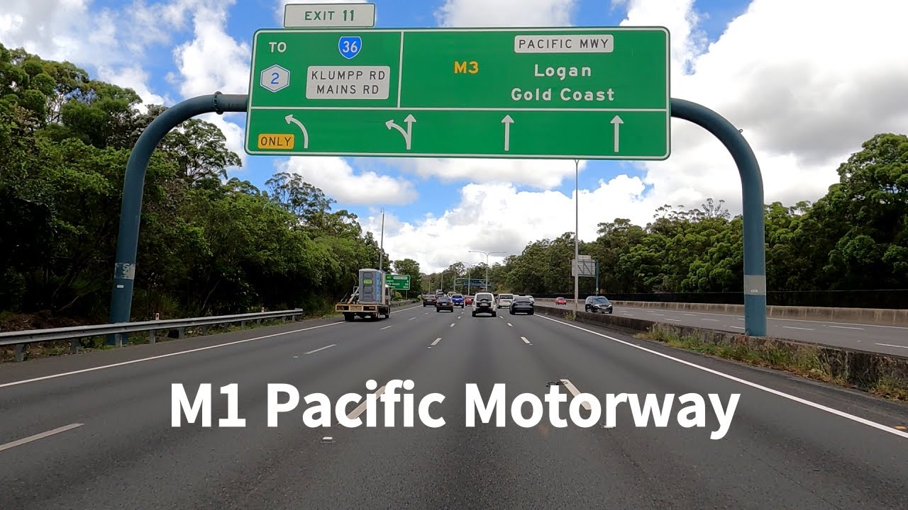 [4K] Driving Brisbane, M1 pacific motorway Queensland Australia