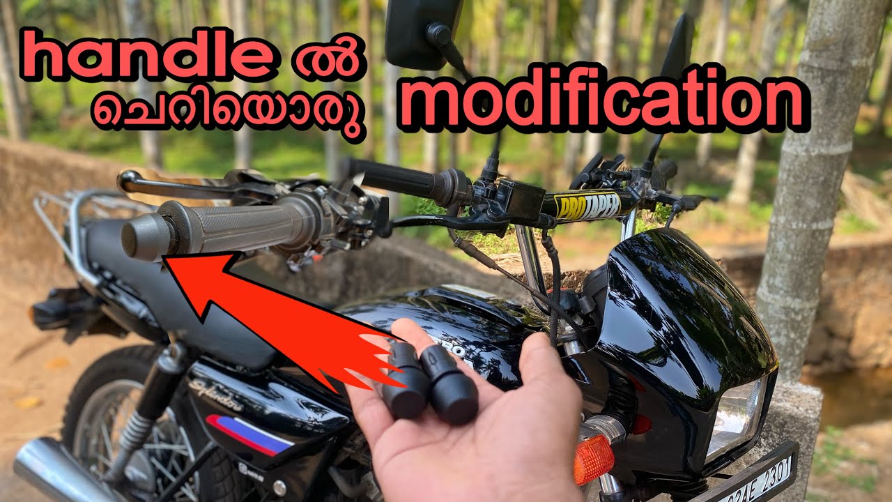 Handle ൽ ചെറിയൊരു modification...🥰🥰😍|| ഇത് ഏതിന്റെയാണെന്ന് അറിയോ ....?|| BEST match for splendor