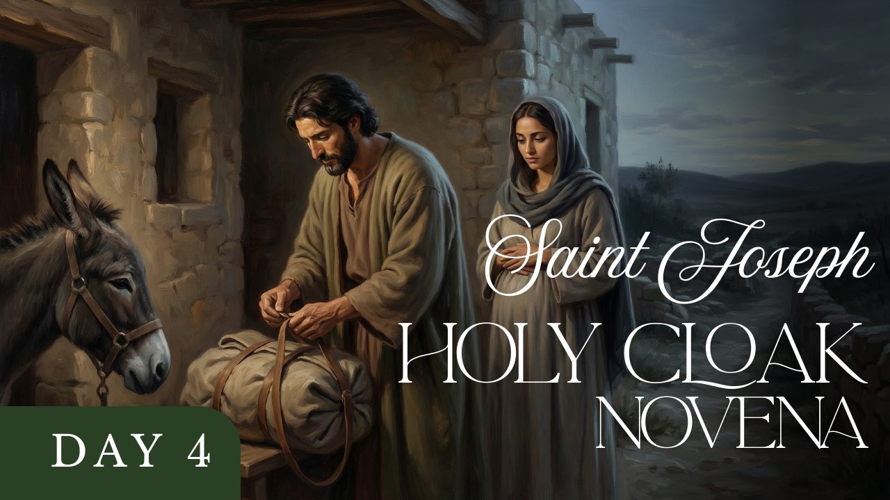 St. Joseph Holy Cloak Novena (30 Days) | Day 4: Beginning the Journey