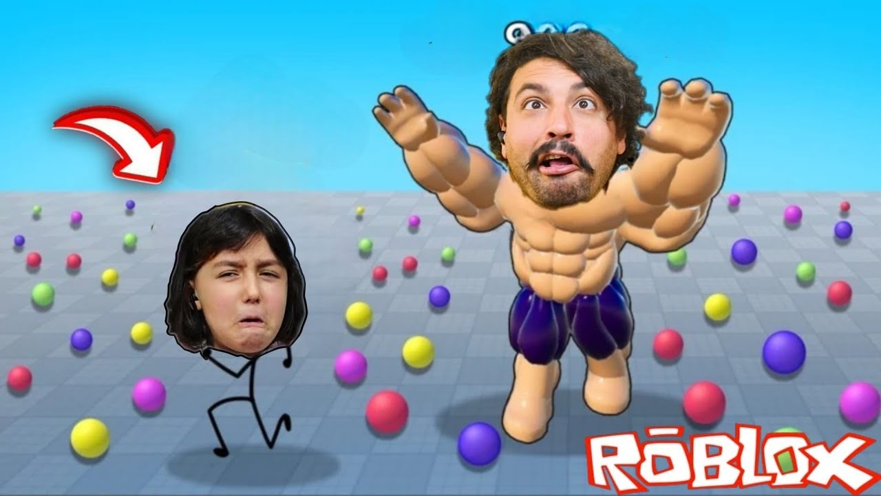 KOCAMAN OLUP HERKESİ YEDİK | Roblox Eat Pizza to Grow GIGACHAD