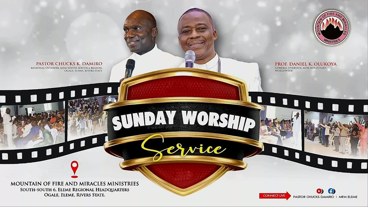 SUNDAY WORSHIP SERVICE, 8TH FEB. 2026 @ MFM S/S 6 REGIONAL HQTRS, ELEME WITH PASTOR CHUCKS DAMIRO.