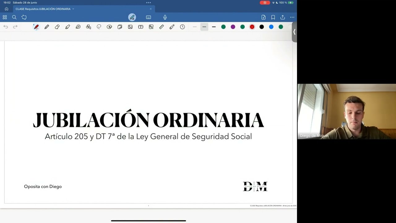 Requisitos de Jubilación Ordinaria - Administrativo de la Seguridad Social