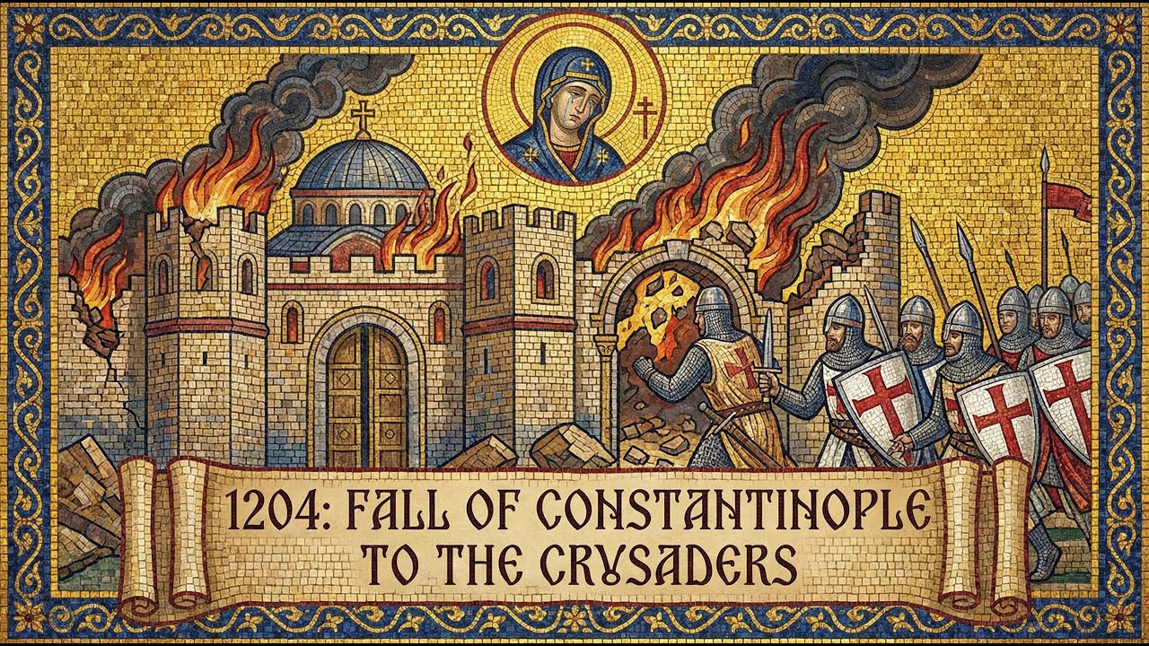 1204: The Fall of Constantinople – Medieval Byzantine Ambient Music (1 Hour of Tragedy & Glory)
