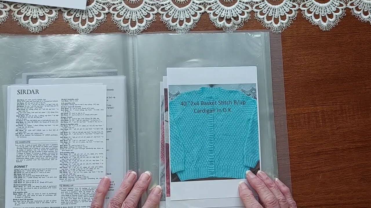 #87, Knitting Pattern Update, Sheila's Just Knitting