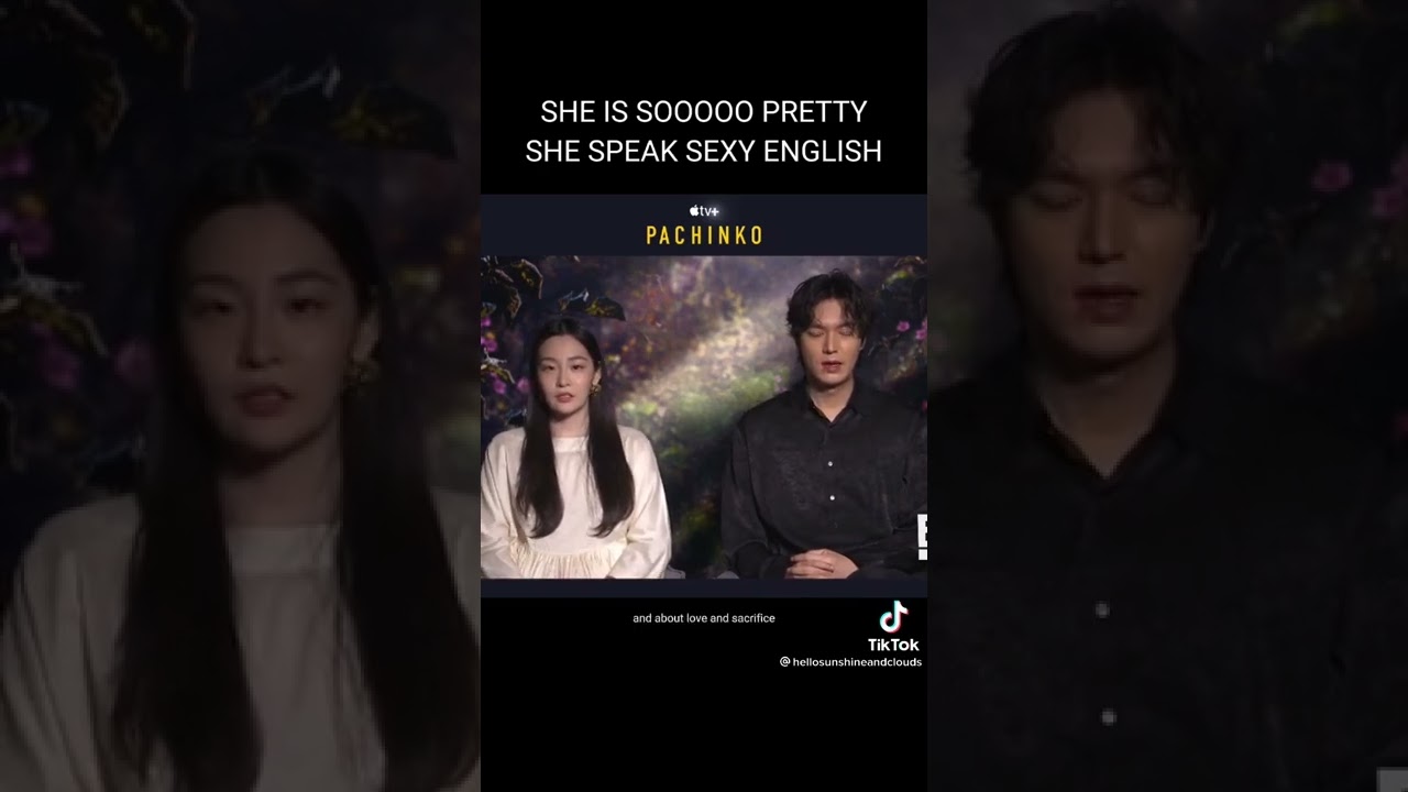 Kim Min Ha Speak English  Interview - Sunja Pachinko - Kdrama Lee Min Ho terbaru