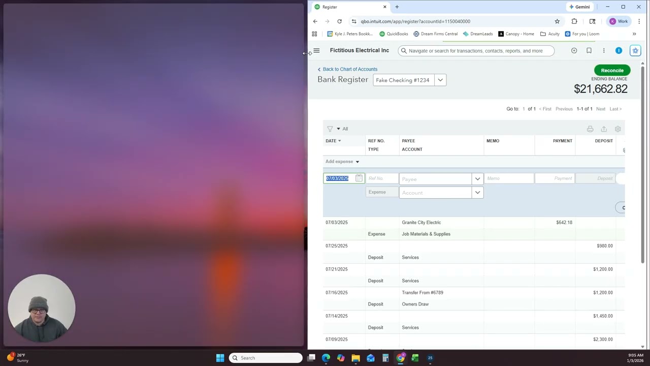 4   Bank Reconciliation