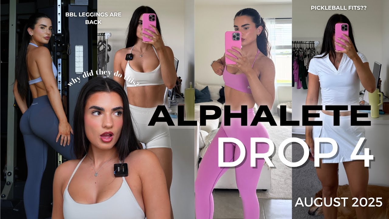 A Honest Activewear Review 💕 | Alphalete Drop 4 for Women Who Lift