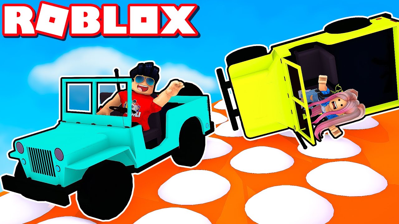 TO NEJŠÍLENĚJŠÍ JEEP OBBY V ROBLOXU!😱 Jeep Obby w/@Makousek