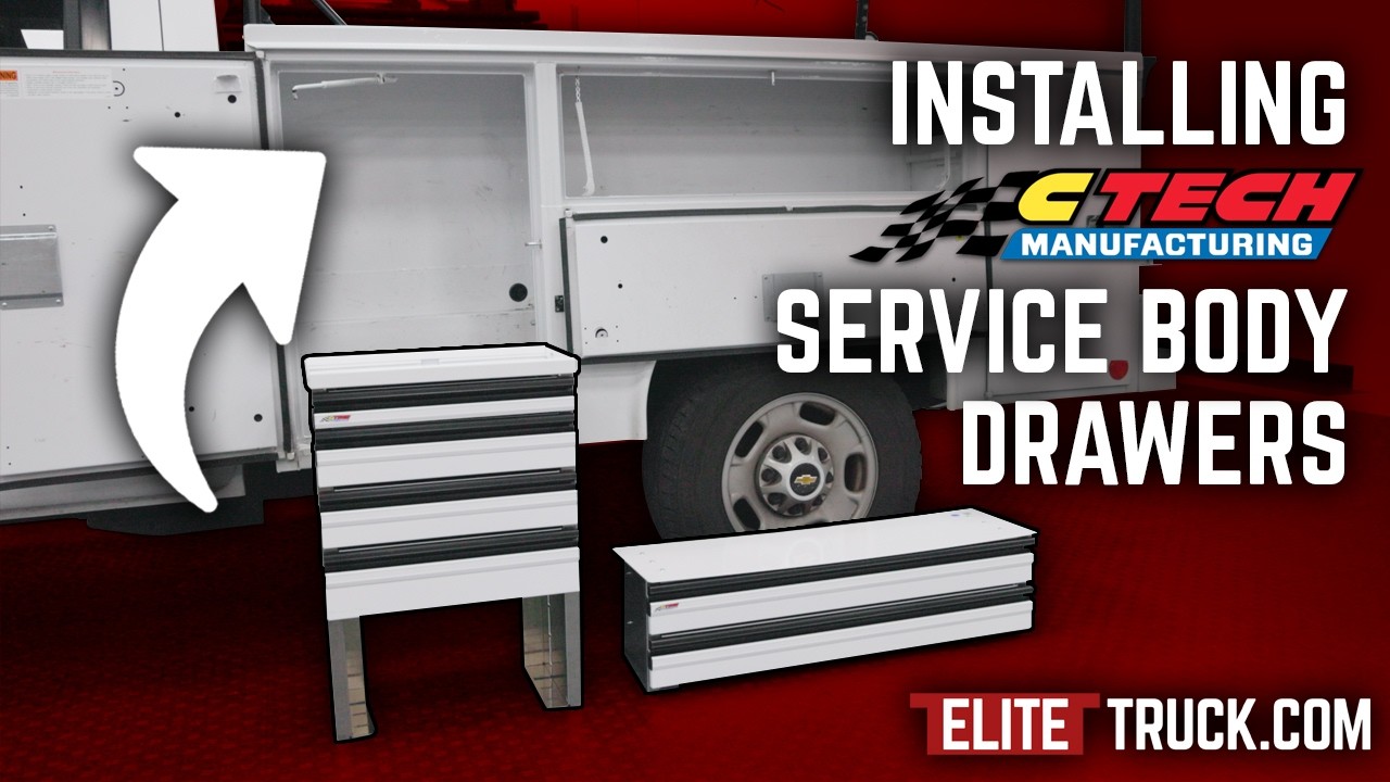 How to Install CTECH Drawers Into Your Service Body
