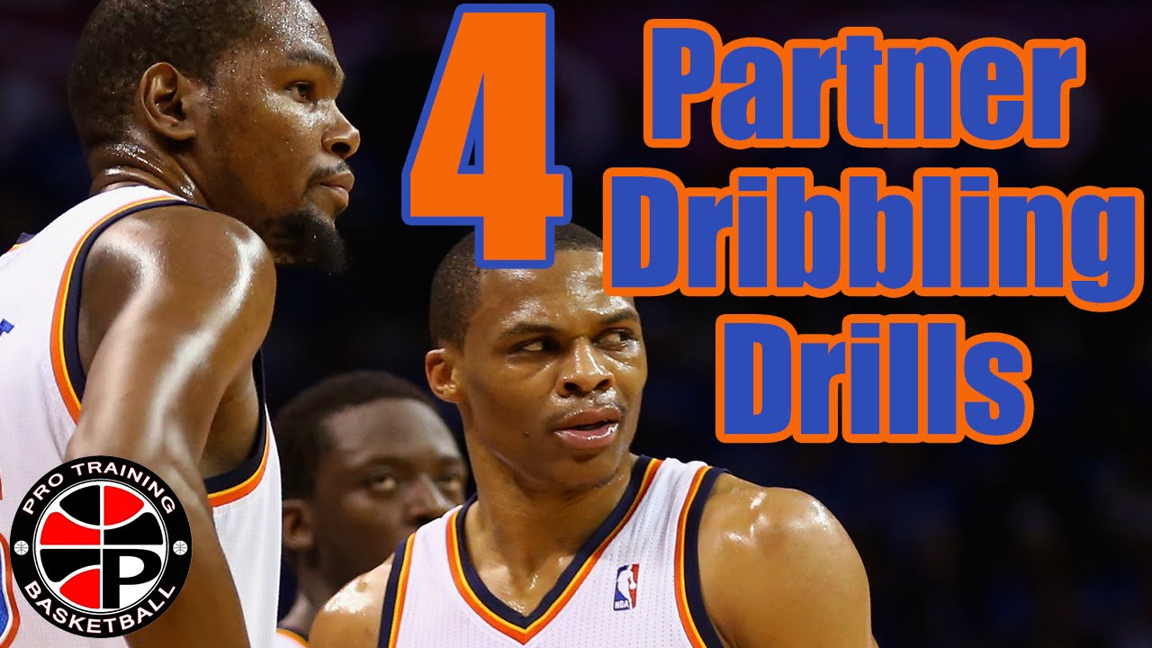 4 Partner Dribbling Drills | Partner Dribbling Workout | Pro Training Basketball
