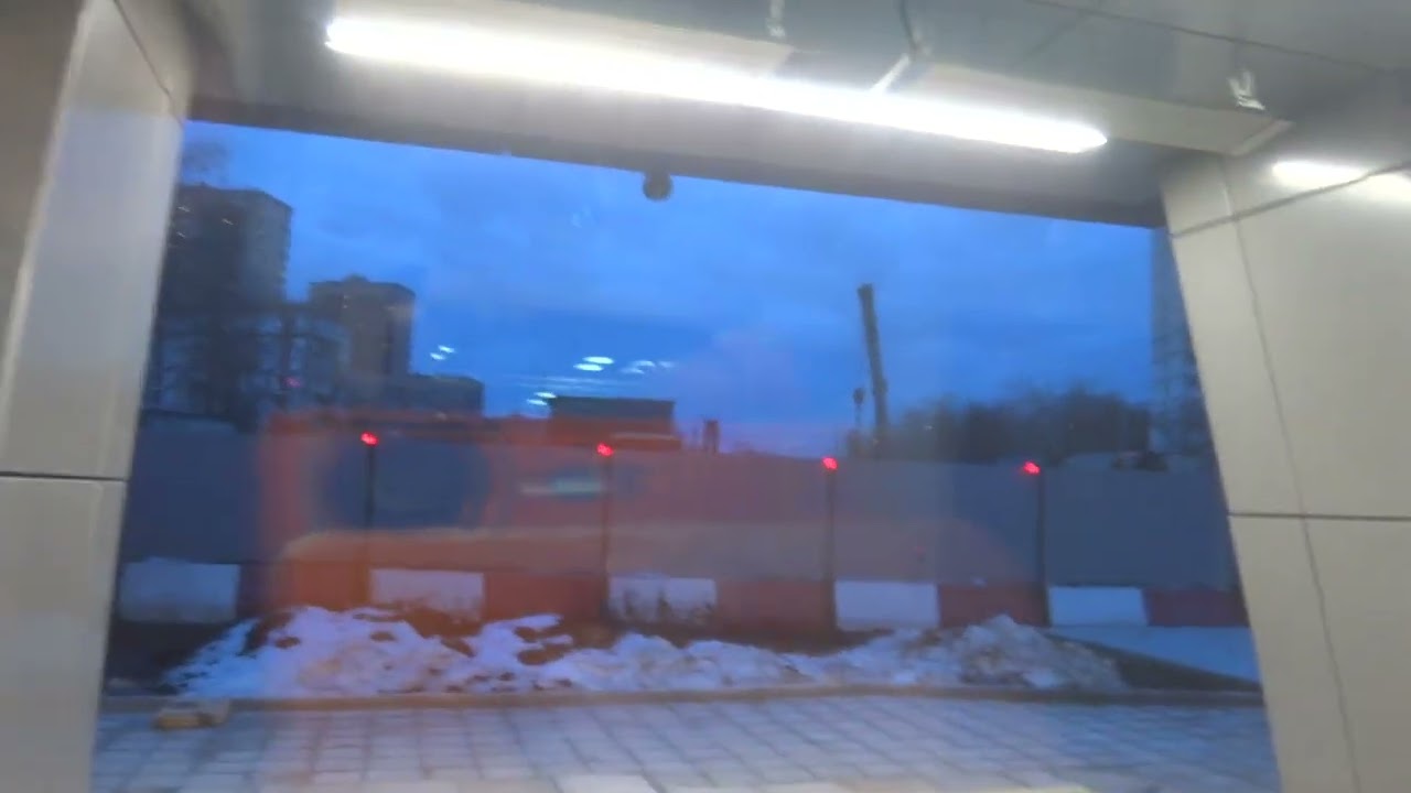 Музыкальный лифт на станции метро Каховская БКЛ