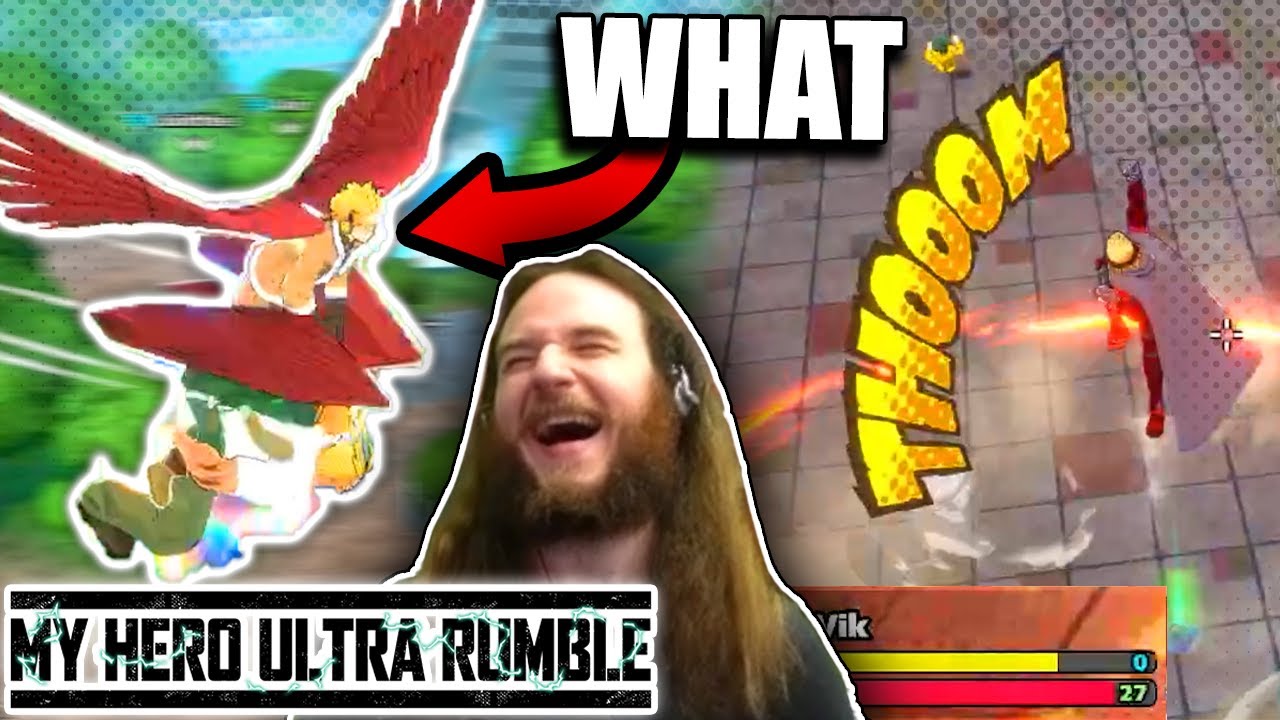 The FUNNIEST Hawks Glitch | My Hero Ultra Rumble Shenanigans
