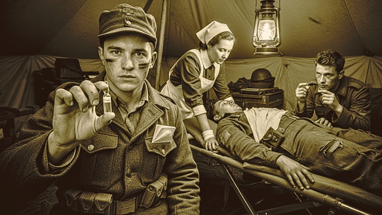 (1944, Monte Cassino) A Lantern Lit the Field Tent — and the Order to Let Him Die Stayed Folded