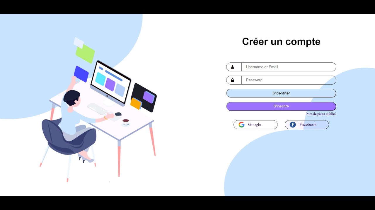 [ HTML et CSS 2020] :Exercice #3 comment coder Formulaire D'inscription