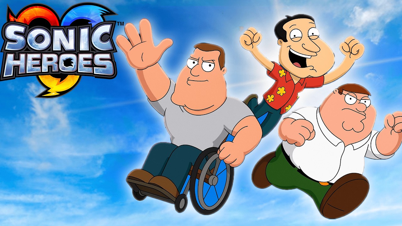 TEAM JOE Swanson in SONIC HEROES (Team DARK)
