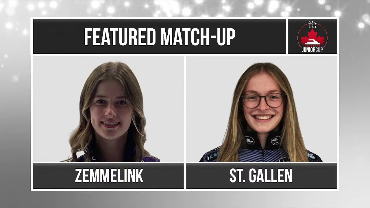 WFG Canadian Junior Cup 2023 - Draw 10: Semi Finals - Zemmelink vs St. Gallen