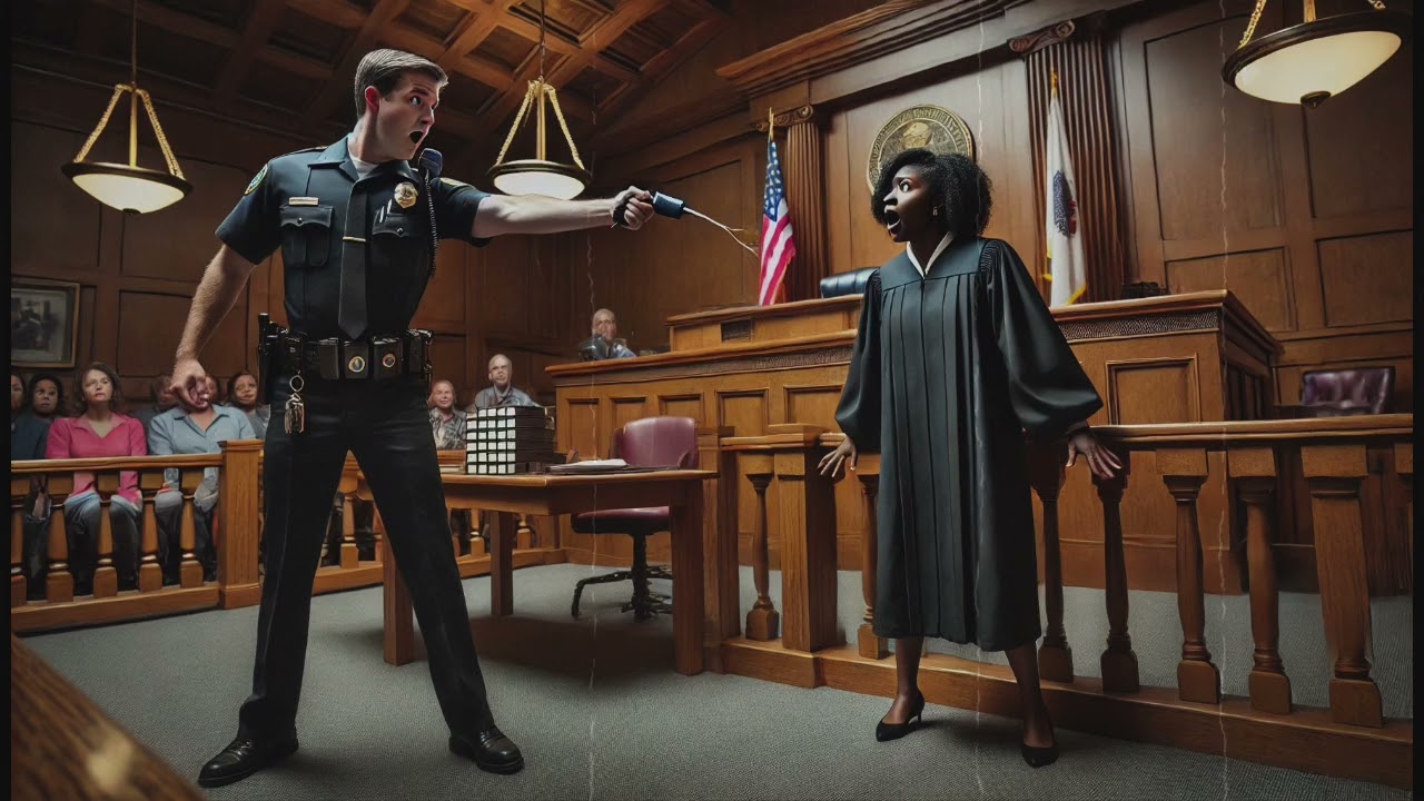 Racist Cop Tasers Black Judge, Oblivious to Who She Really Is!