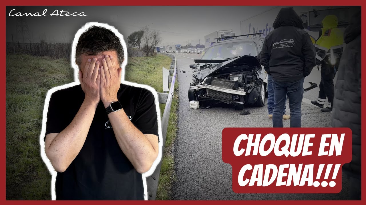 Choque en cadena con mi Cupra Ateca - Primera parte
