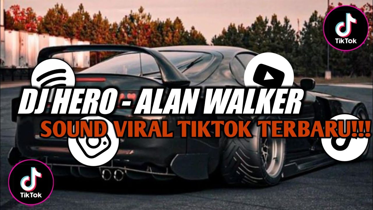DJ HERO - ALAN WALKER BREAKBEAT FULL BASS || SOUND VIRAL TIKTOK TERBARU